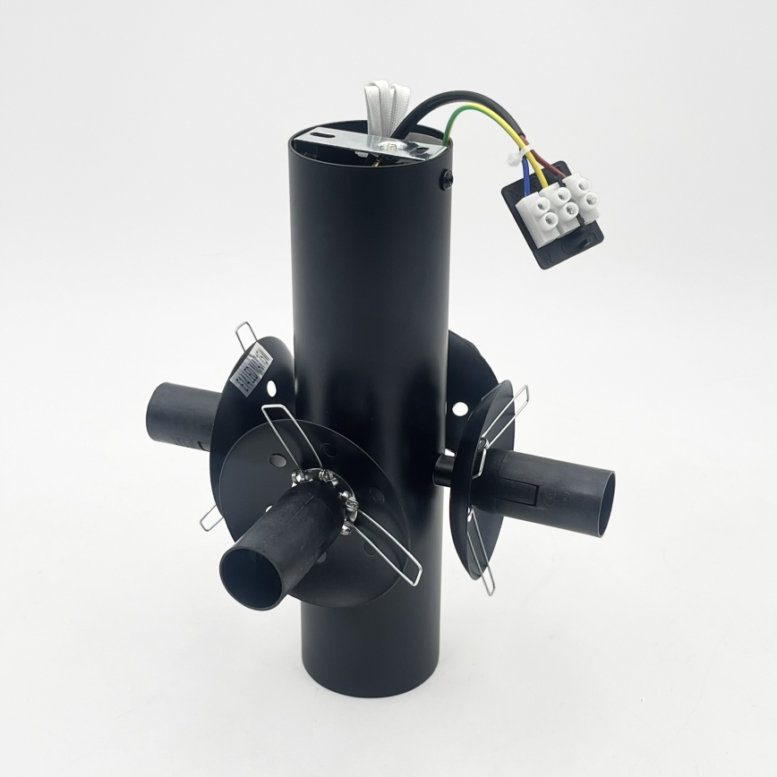 Стельовий світильник SFERIO 4xE14/5W/230V чорний/прозорий