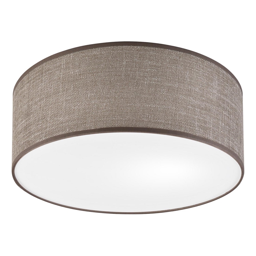 Стельовий світильник SIRJA 1xE27/15W/230V діаметр 35 см коричневий