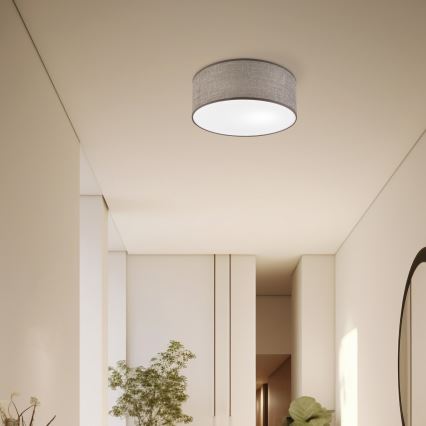 Стельовий світильник SIRJA 1xE27/15W/230V діаметр 35 см коричневий