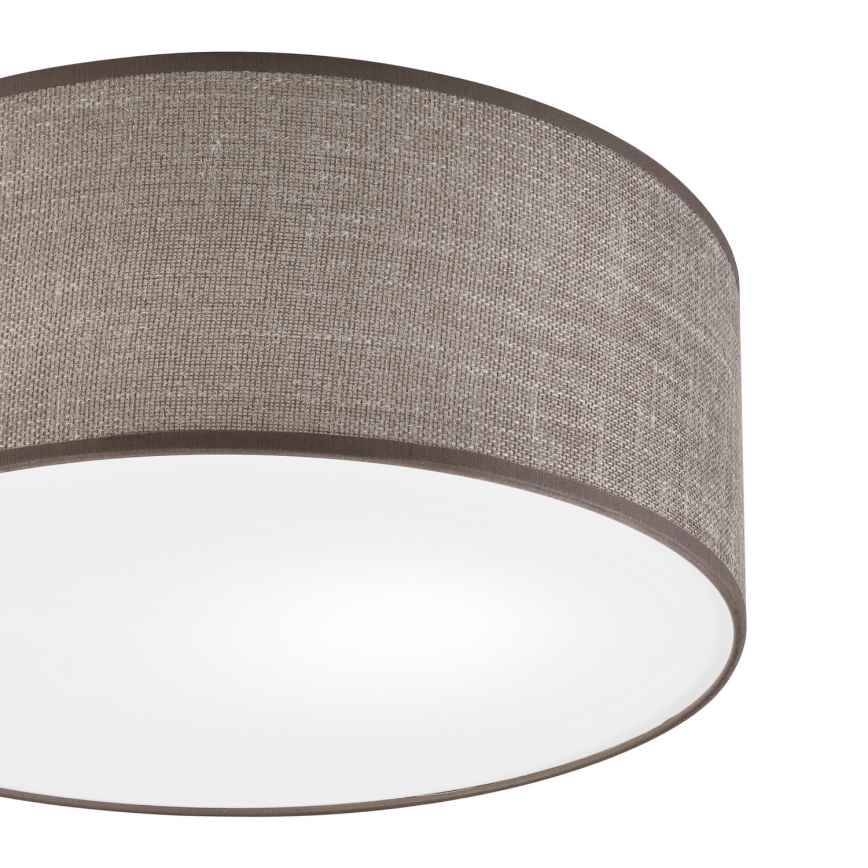 Стельовий світильник SIRJA 1xE27/15W/230V діаметр 35 см коричневий