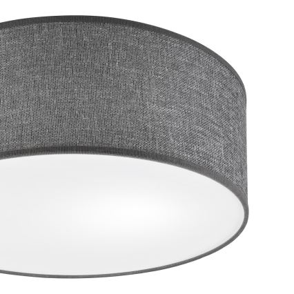 Стельовий світильник SIRJA 1xE27/15W/230V Ø 35 см сірий