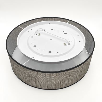 Стельовий світильник SIRJA, 2xE27/15W/230V, діаметр 45 см, коричневий