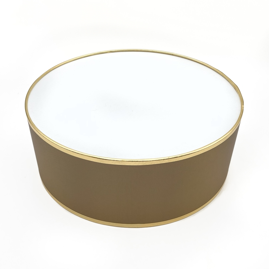 Стельовий світильник SIRJA DOUBLE 2xE14/15W/230V діаметр 35 см коричневий/золотий