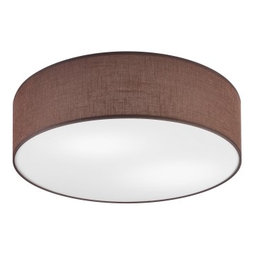 Стельовий світильник SIRJA DOUBLE 4xE27/15W/230V діаметр 45 см коричневий