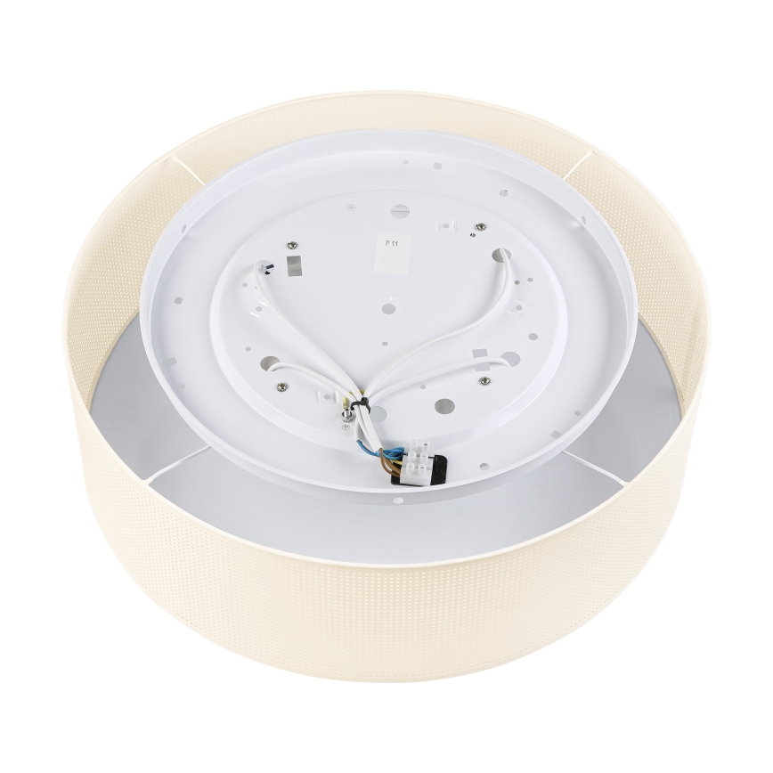 Стельовий світильник SIRJA PLISADO 4xE27/15W/230V діам. 45 см кремовий