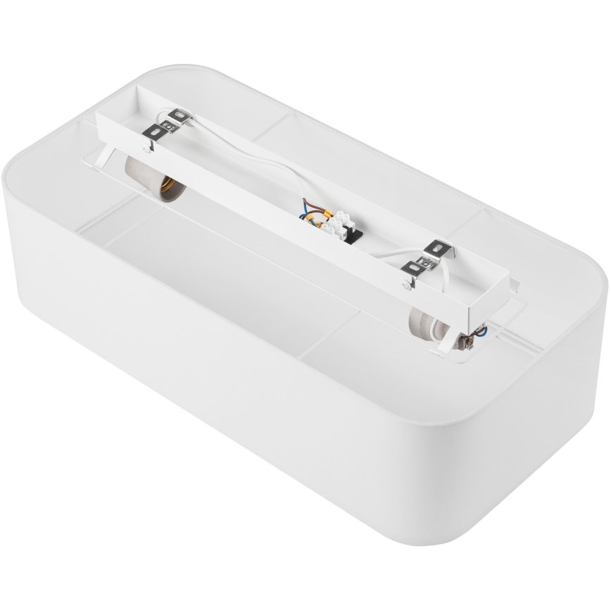 Стельовий світильник SIRJA SQUARE 2xE27/15W/230V білий