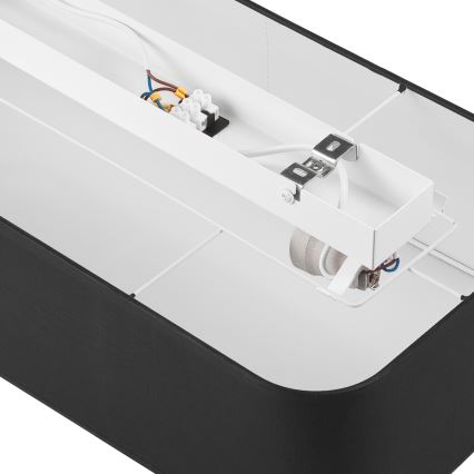 Стельовий світильник SIRJA SQUARE 2xE27/15W/230V чорний