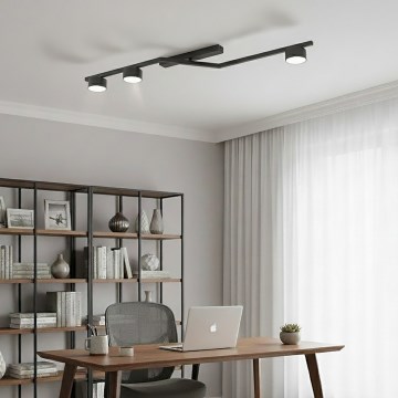 Стельовий світильник SKAN 3xGX53/12W/230V чорний