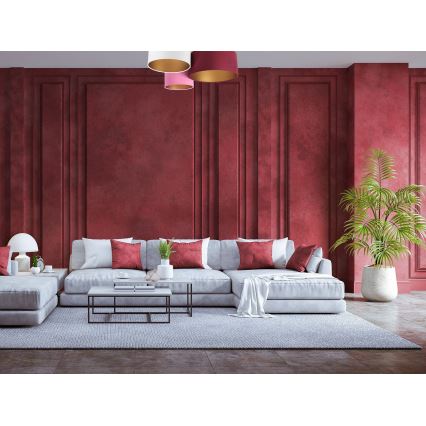 Стельовий світильник SPACE 3xE27/60W/230V червоний/білий/рожевий