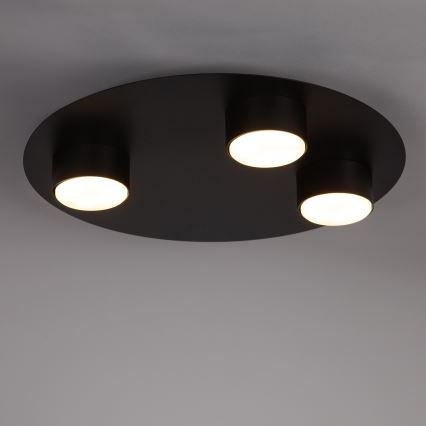 Стельовий світильник STAR 3xGX53/12W/230V чорний