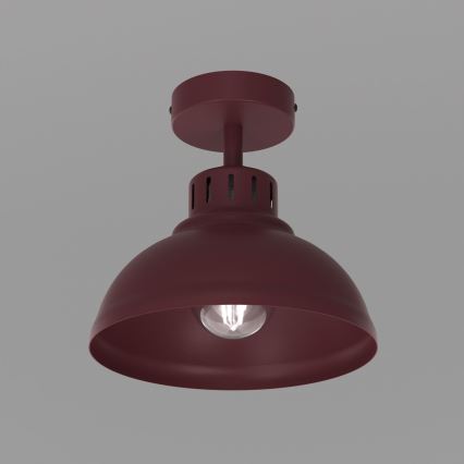 Стельовий світильник SVEN 1xE27/15W/230V, діаметр 21 см, бордовий