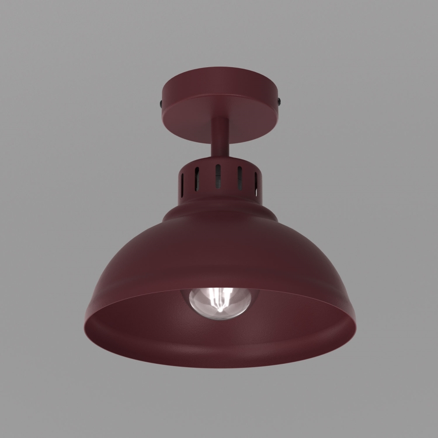 Стельовий світильник SVEN 1xE27/15W/230V, діаметр 21 см, бордовий