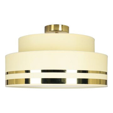 Стельовий світильник TAMI 1xE27/60W/230V бежевий/золотий