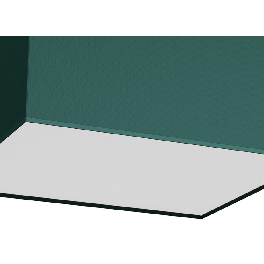 Стельовий світильник VERDE 3xE27/60W/230V 50x50 см зелений