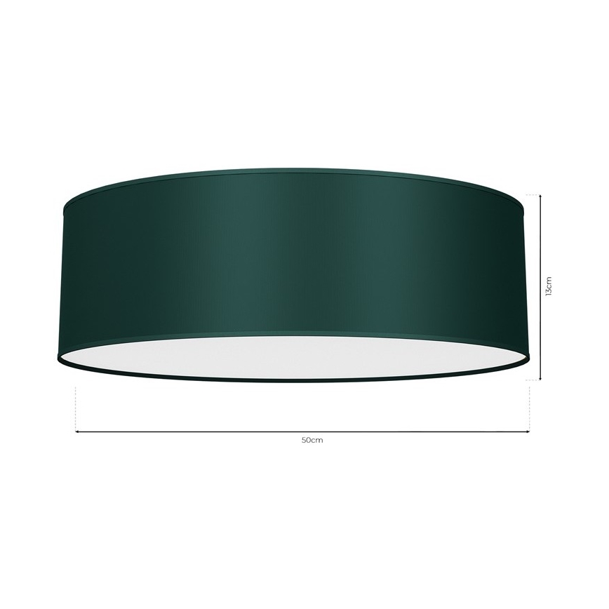Стельовий світильник VERDE 3xE27/60W/230V діаметр 50 см зелений