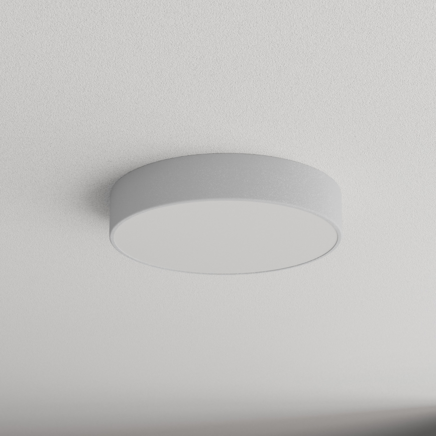 Стельовий світильник з датчиком CLEO 3xE27/24W/230V ⌀ 40 см сірий