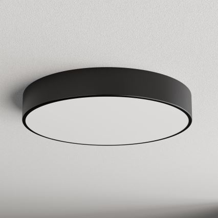 Стельовий світильник з датчиком CLEO 4xE27/24W/230V ⌀ 50 см чорний
