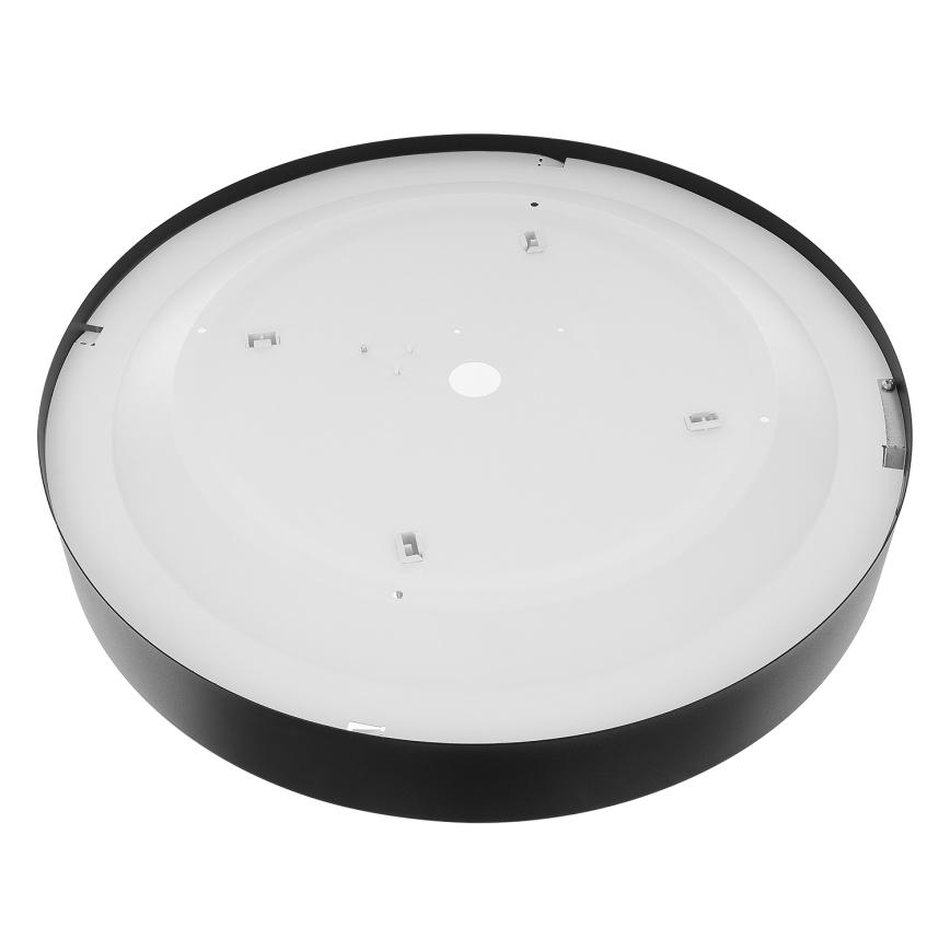 Стельовий світильник з датчиком CLEO 4xE27/24W/230V ⌀ 50 см чорний
