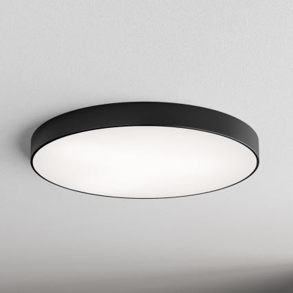 Стельовий світильник з датчиком CLEO 6xE27/24W/230V ⌀ 80 см чорний