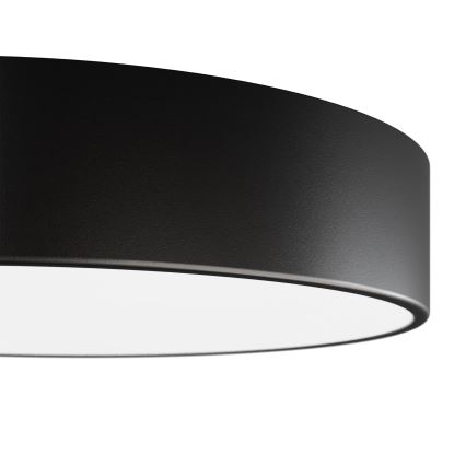 Стельовий світильник з датчиком CLEO 6xE27/24W/230V ⌀ 80 см чорний