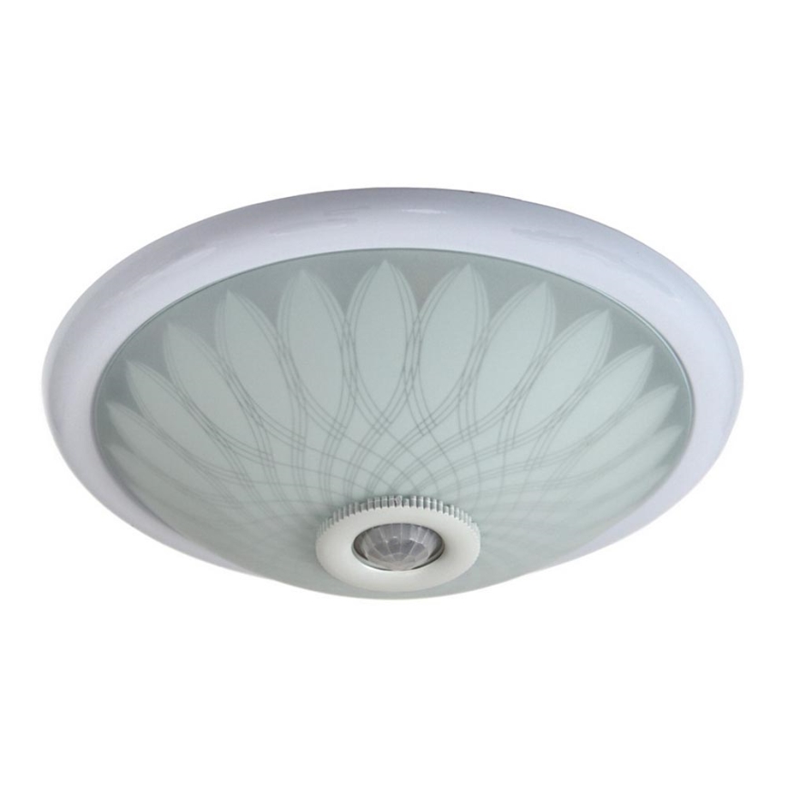 Стельовий світильник з датчиком PLAFON 2xE27/80W/230V