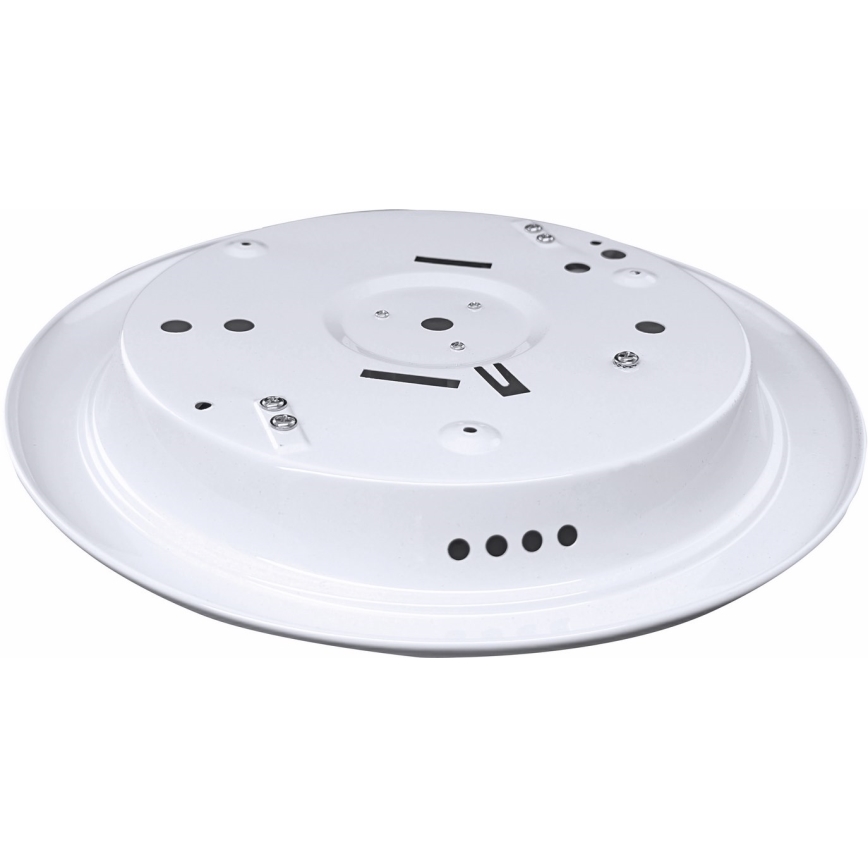 Стельовий світильник MANA з датчиком руху та датчиком сутінків 2xE27/40W/230V, діаметр 30 см, білий