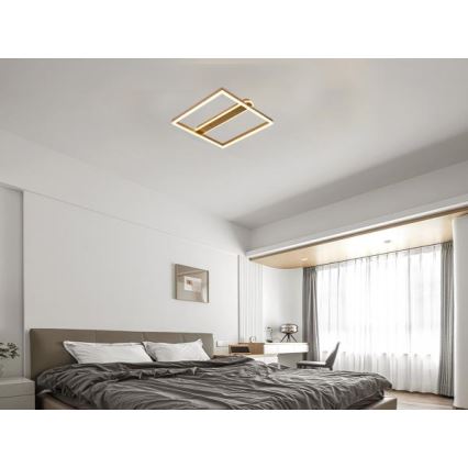 Стельовий світлодіодний світильник з регулюванням яскравості LED/60W/230V 3000-6500K + дистанційне керування