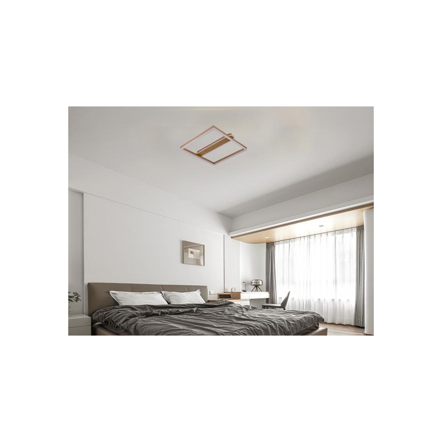 Стельовий світлодіодний світильник з регулюванням яскравості LED/60W/230V 3000-6500K + дистанційне керування