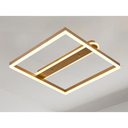 Стельовий світлодіодний світильник з регулюванням яскравості LED/60W/230V 3000-6500K + дистанційне керування