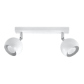 Стельовий точковий світильник OCULARE 2xGU10/10W/230V