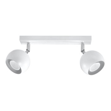 Стельовий точковий світильник OCULARE 2xGU10/10W/230V