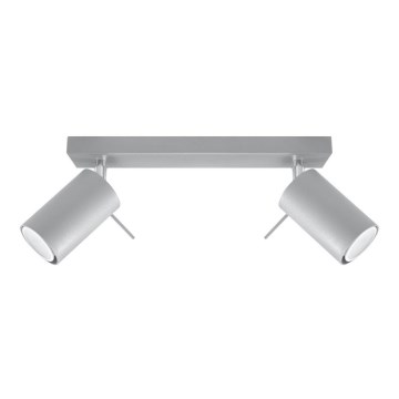 Стельовий точковий світильник RING 2xGU10/10W/230V