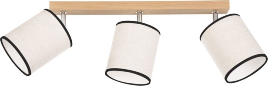 Стельовий точковий світильник BOHO 3xE27/25W/230V дуб