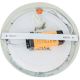Стельовий LED світильник FENIX LED/12W/230V 3800K діаметр 17 см сніжно-білий