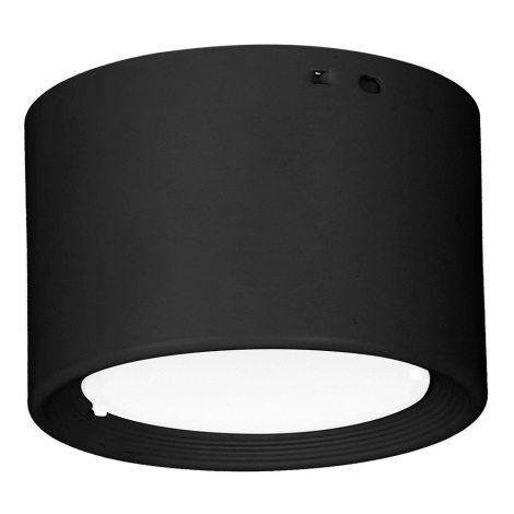 Стельовий LED світильник LED/10W/230V чорний діаметр 10 см