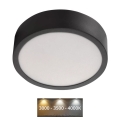 Стельовий LED світильник NEXXO LED/12,5W/230V 3000/3500/4000K ⌀ 17 см чорний