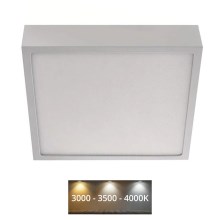 Стельовий LED світильник NEXXO LED/21W/230V 3000/3500/4000K 22,5x22,5 см білий