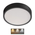 Стельовий LED світильник NEXXO LED/21W/230V 3000/3500/4000K діаметр 22,5 см чорний