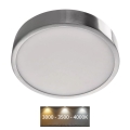 Стельовий LED світильник NEXXO LED/21W/230V 3000/3500/4000K ⌀ 22,5 см хром