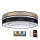 Стельовий LED світильник з регулюванням яскравості LIMA LED/36W/230V 2700-6500K Wi-Fi Tuya + дистанційне керування золотий/чорний