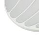 Стельовий LED світильник з регулюванням яскравості SHELL WHITE LED/40W/230V + дистанційне керування