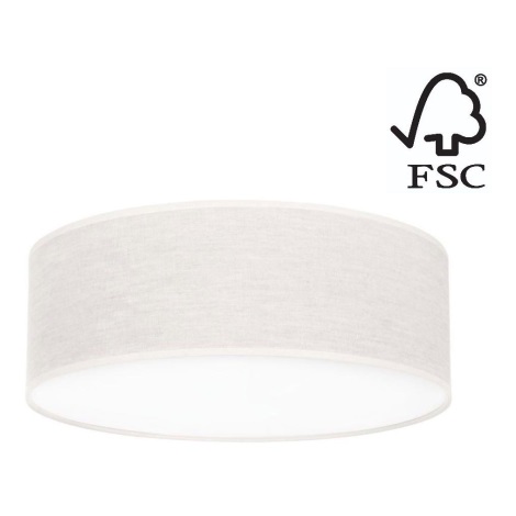 Стельовий світильник BOHO 3xE27/25W/230V діаметр 38 см білий – FSC сертифіковано