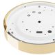 Стельовий світильник DANTE 2xE27/60W/230V діаметр 36 cm золотий