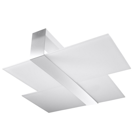Стельовий світильник MASSIMO 2xE27/60W/230V білий/хром