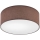 Стельовий світильник SIRJA DOUBLE 2xE27/15W/230V діаметр 35 см коричневий
