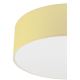Стельовий світильник SIRJA PASTEL DOUBLE 4xE27/15W/230V діаметр 45 см жовтий
