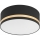 Стельовий світильник SIRJA STRIPE 2xE27/15W/230V діаметр 35 см чорний