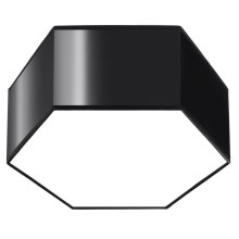 Стельовий світильник SUNDE 2xE27/60W/230V 13,5 см чорний