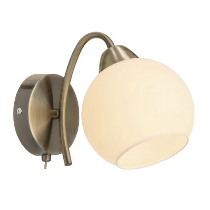 Stenna lampa NESTOR 1xE27/40W/230V mosaz