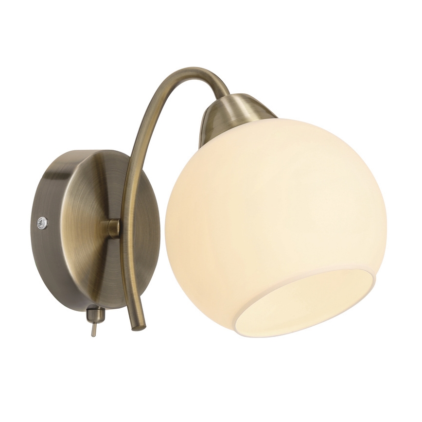 Stenna lampa NESTOR 1xE27/40W/230V mosaz